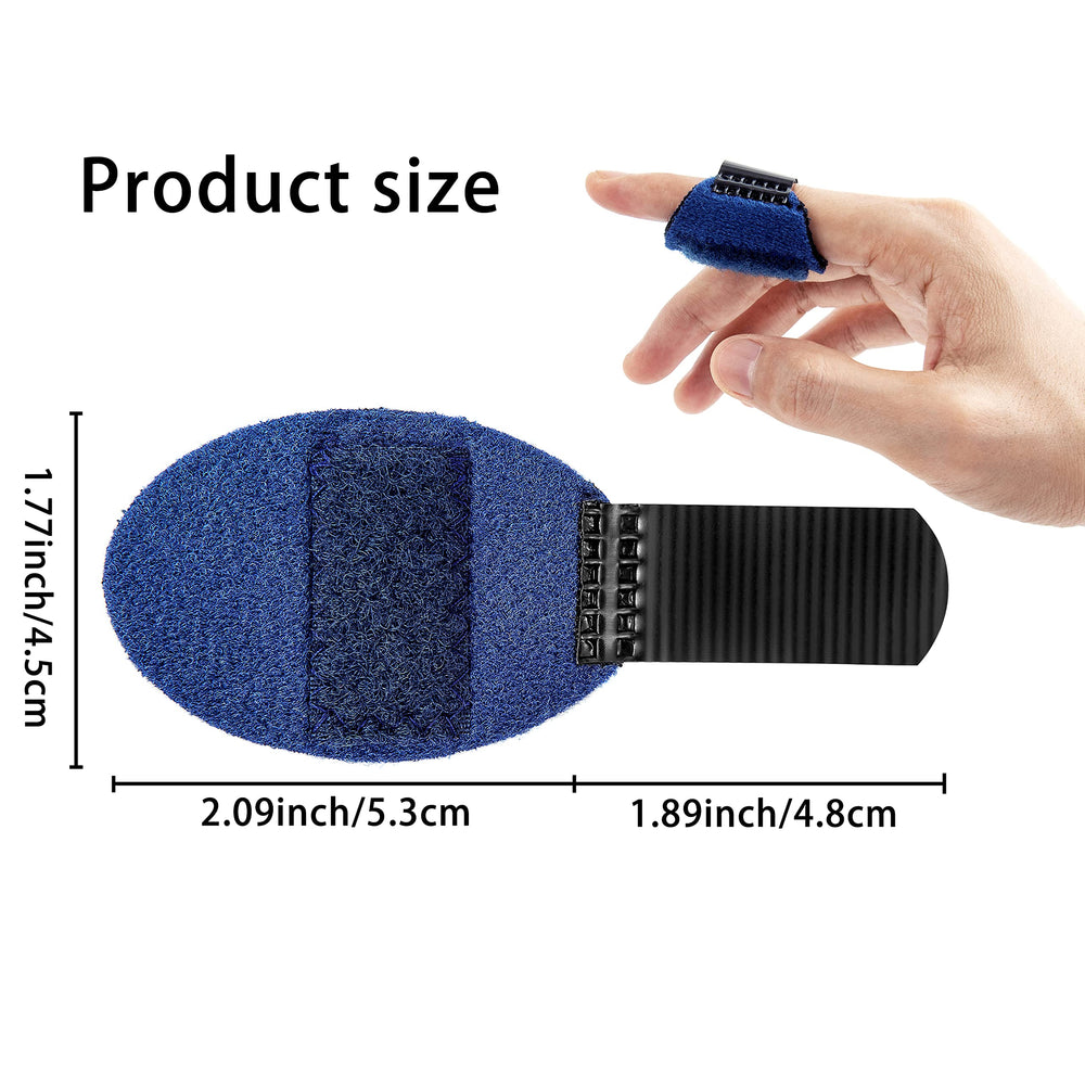 Ponpon 5pcs Finger Splint Adjustable Trigger Brace Inde