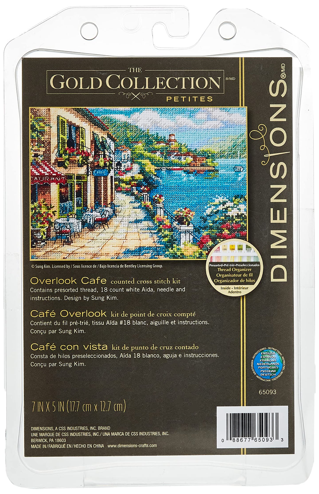 Wilton  Needlecrafts Counted Cross Stitch, Overlook Cafe
