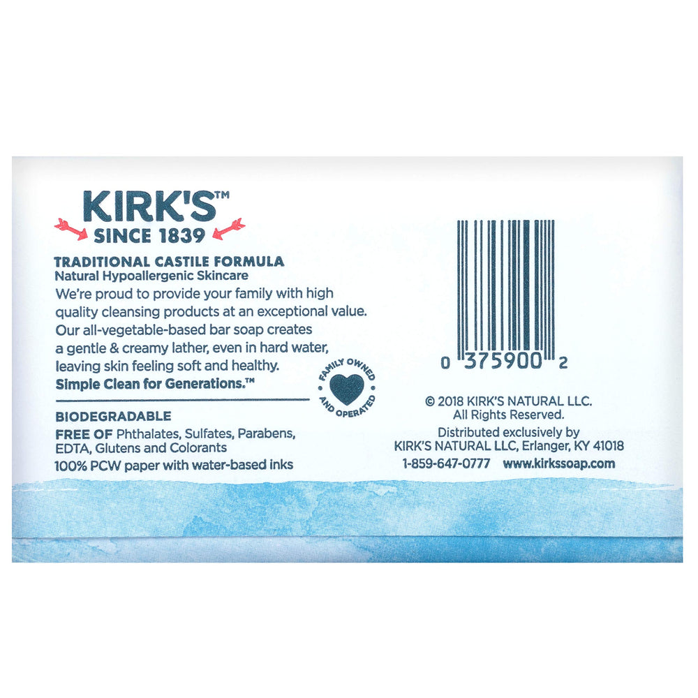 Natural Original Castile Soap, 4 Ounce