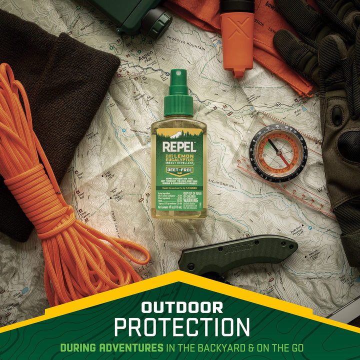 Repel Plant-Based Lemon Eucalyptus Insect Repellent, Mo