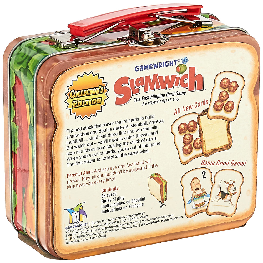 - Slamwich Collector's Edition Tin - The Fast Flipping Card Game
