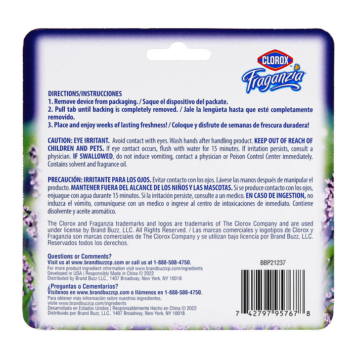 Clorox Fraganzia Small Room Air Freshener in Lavender w