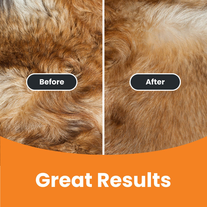 Self-Cleaning Slicker Brush for Dogs &amp; Cats, Deshdding &amp; Dematting Comb with Retractable Bristles for Easy Cleaning, Undercoat Grooming Tool, Non-Slip Handle, Detangler for Mats &amp; Loose Pet Fur