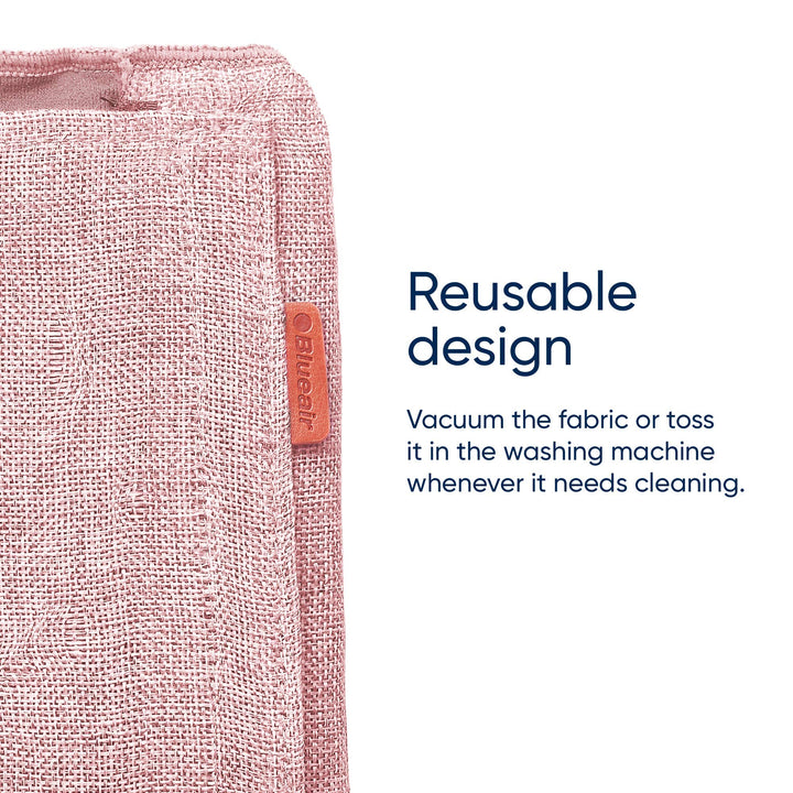 BLUEAIR Blue Pure 311 Auto Light Pink Pre-Filter, Washable Fabric Traps Pollen, Pet Hair &amp; Dust, Archipelago Sand