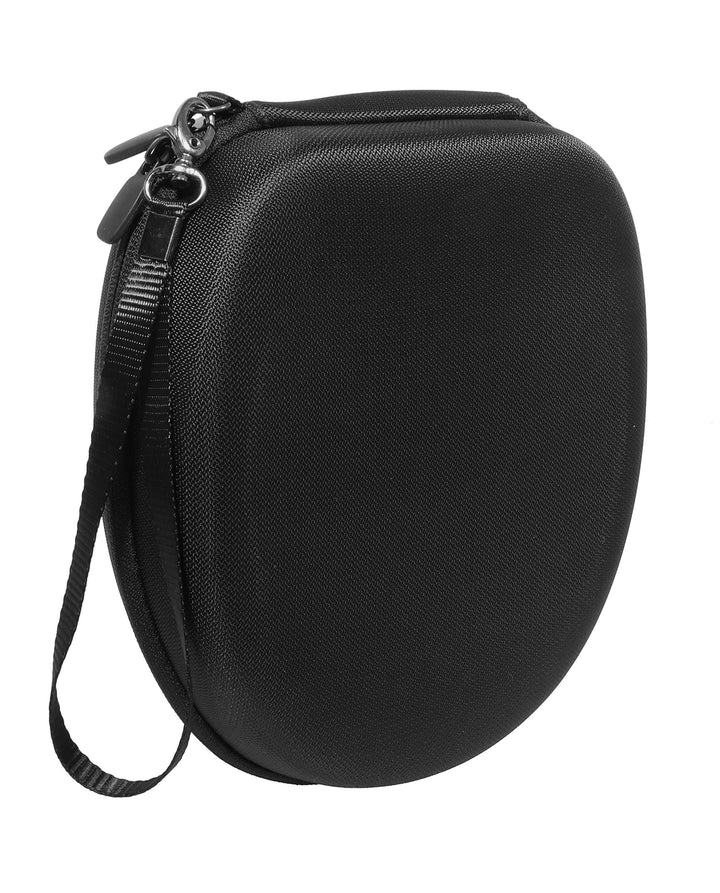 Headset Case for VXI BlueParrott B450-XT, B450-XT -204010-C, B350-XT, B250-XTS, C400-XT, Mesh Pocket for Cable, Amplifier and Other Accessories, Detachable Wrist Strap (Black with Black Zip)