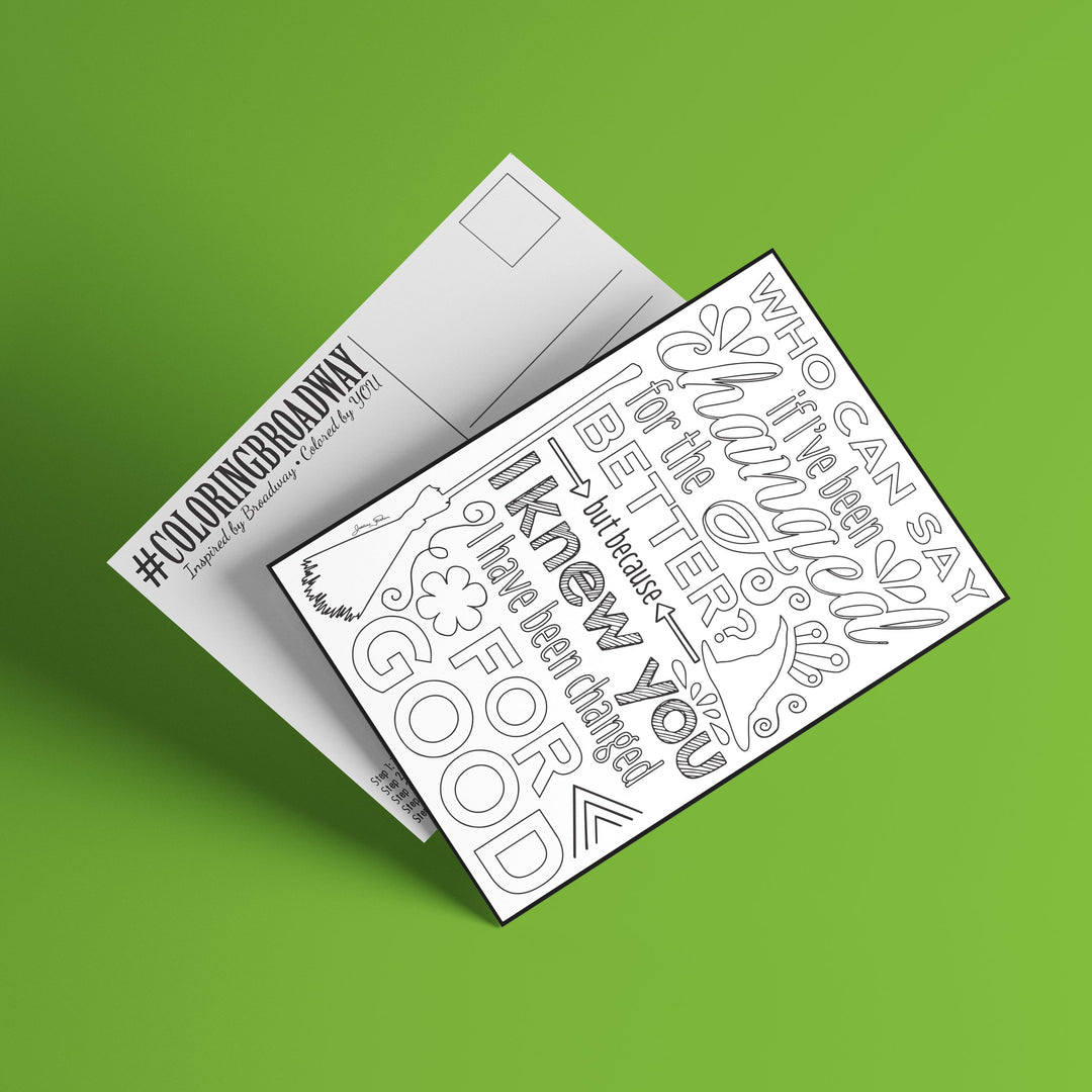 Wicked Card stock Postcards (5 x 7 - Set of 4)