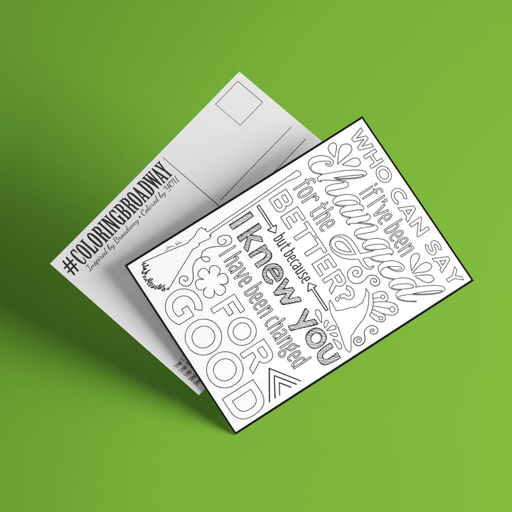 Wicked Card stock Postcards (5 x 7 - Set of 4)