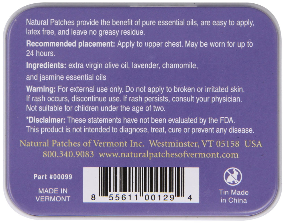 Natural Patches Of Vermont Lavender Sleep Comfort Essen
