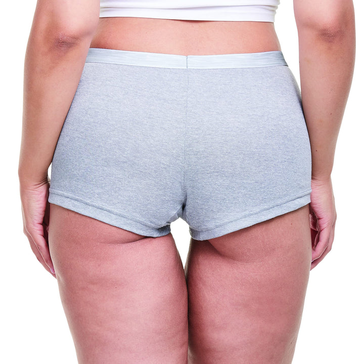 Women&#39;s Sporty Cotton Boyshort Underwear, 6 Pack-Assorted 1, 6