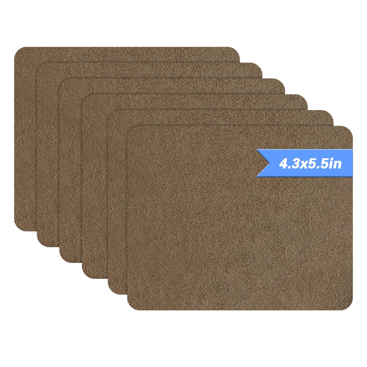 Azobur Sofa Fabric Repair Patch, 6 Piece Microfiber Pat