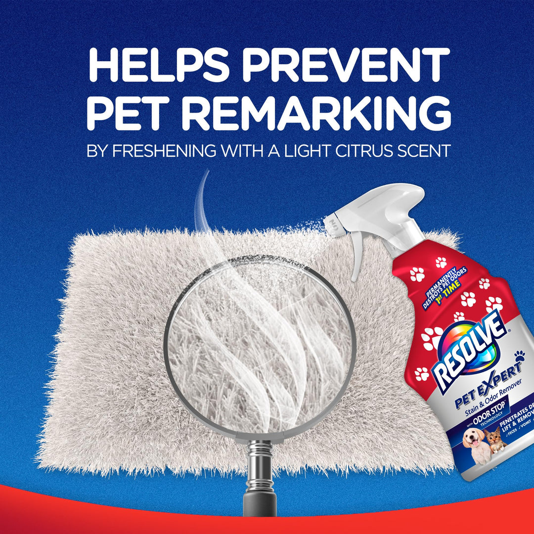Resolve Pet Stain Remover Carpet Cleaner, 22 Ounce