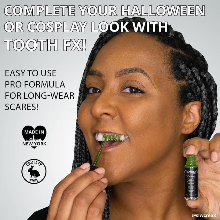 Makeup Tooth FX with Brush (.125 ounce) (Spinach)