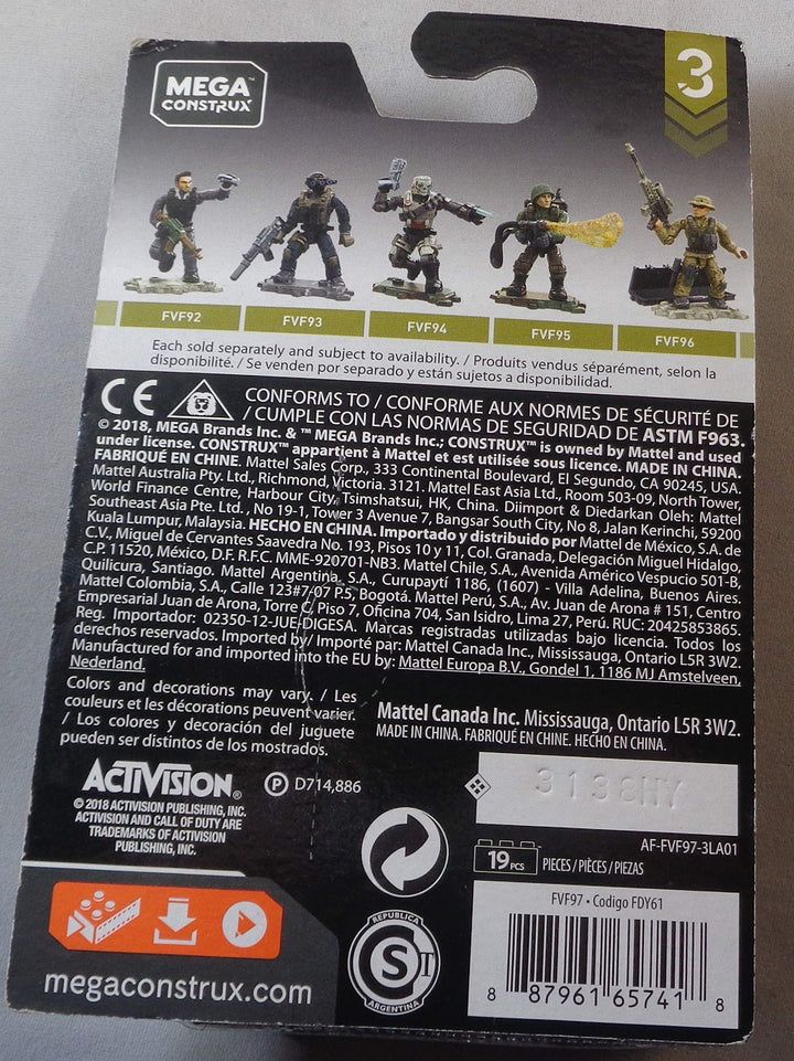 Construx Call of Duty Specialist Battery