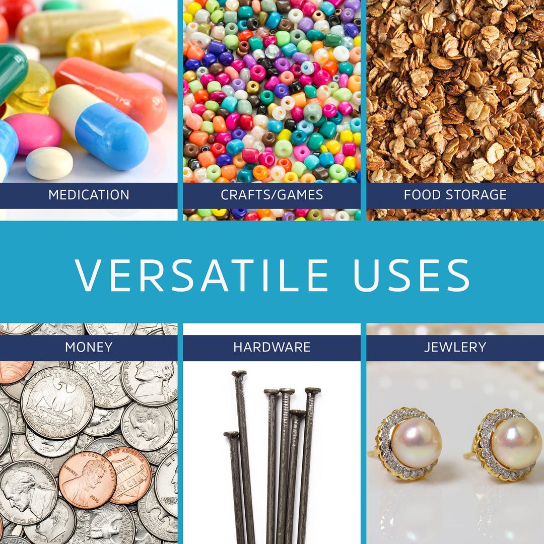 CLEAR PLASTIC RECLOSABLE ZIP BAGS - Bulk Pack Of 100 4 x 6 2 mil Thick Strong &amp; Durable Poly Baggies With Resealable ZIP Top Lock For Travel, Storage, Packaging &amp; Shipping.