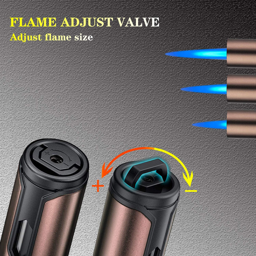 Anrapley Torch Lighter, 6.0in Long Butane Lighter with 