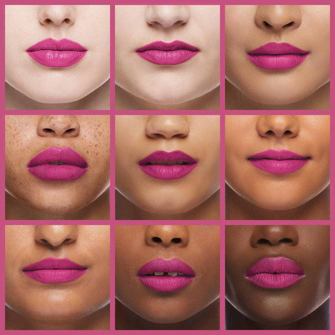 Super Lustrous Cream Lipstick Shine ~ Fuchsia Shock 815