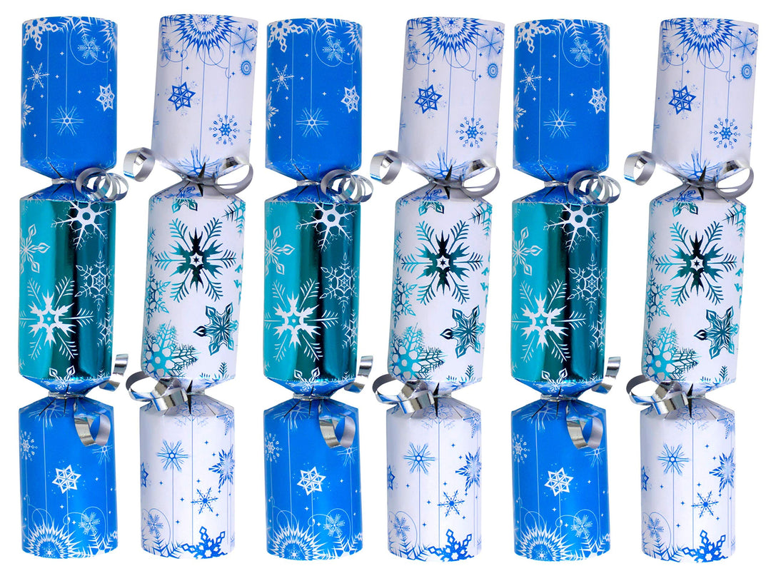 Iconikal 9-inch Christmas No-Snap Party Favor, Blue Sno