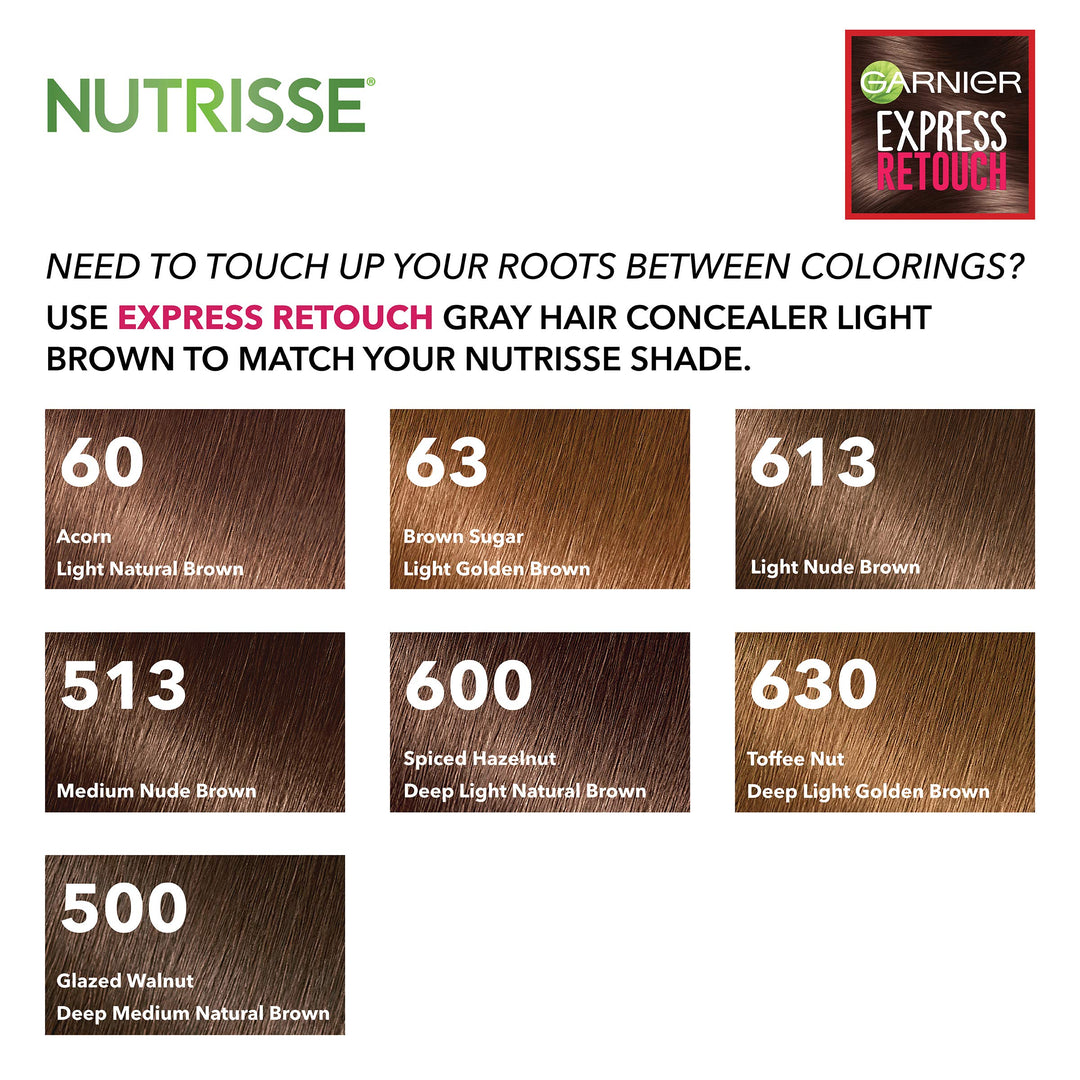 Hair Color Express Retouch Gray Hair Concealer, Instant Gray Coverage, Brown, 1 Count