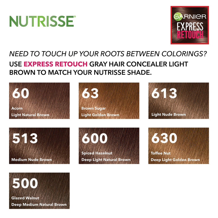 Hair Color Express Retouch Gray Hair Concealer, Instant Gray Coverage, Brown, 1 Count