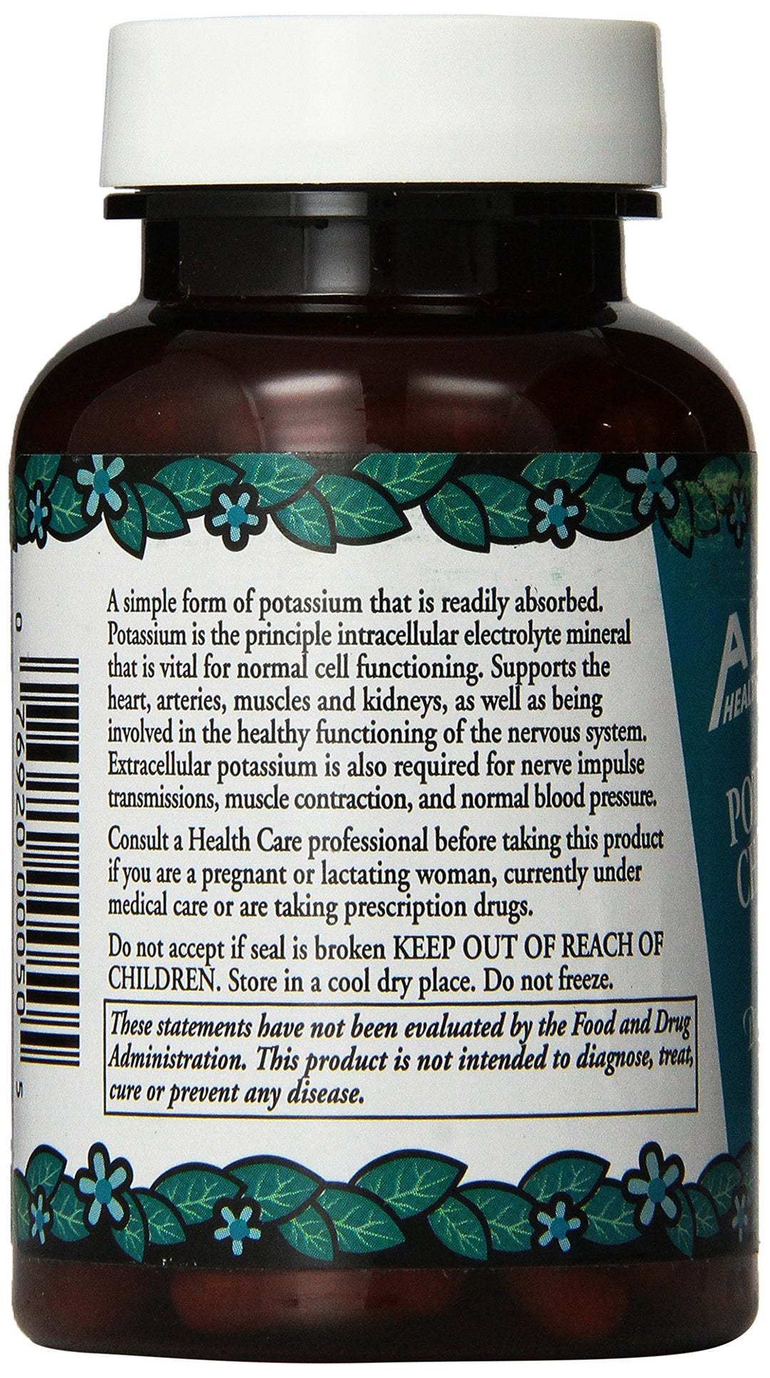 Alta Health Potassium Chloride and Silica Capsules, 100