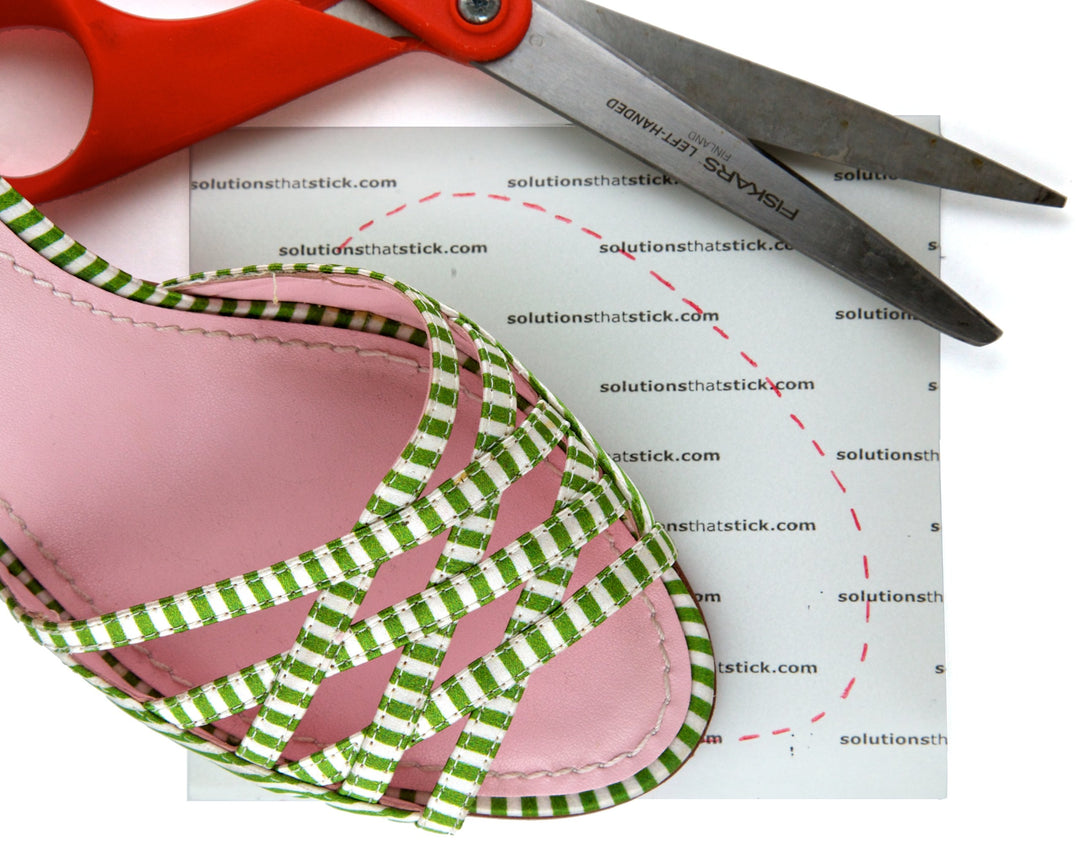 Fashion First Aid Sticky Bottoms: removable sole protec