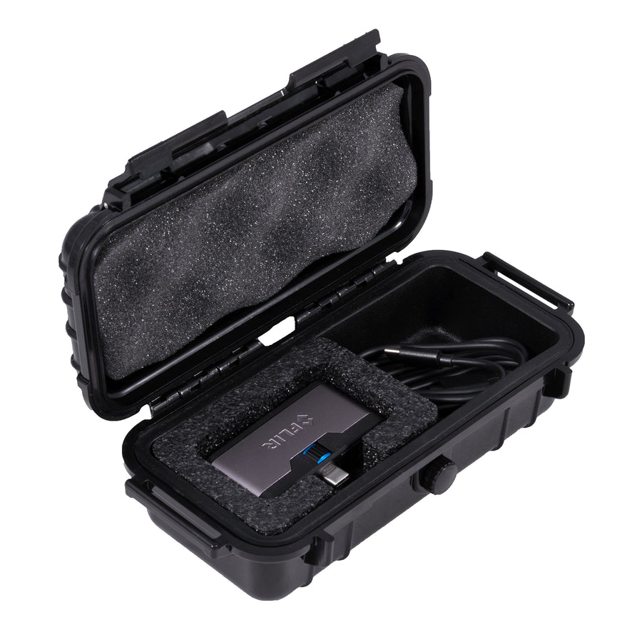 Waterproof Thermal Imager Case Compatible with FLIR 1 Pro iOS, USB-C or Android IR, Cables and Small Adapters, Case Only
