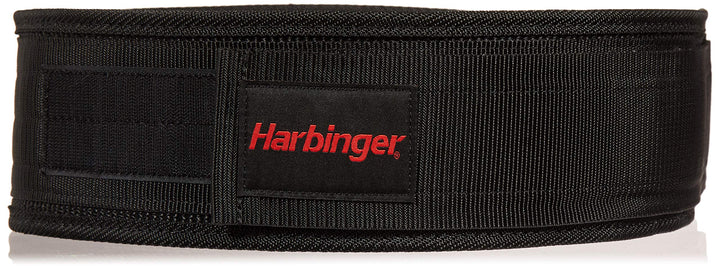 360890 4-Inch Nylon Weightlifting Belt, Medium,Black