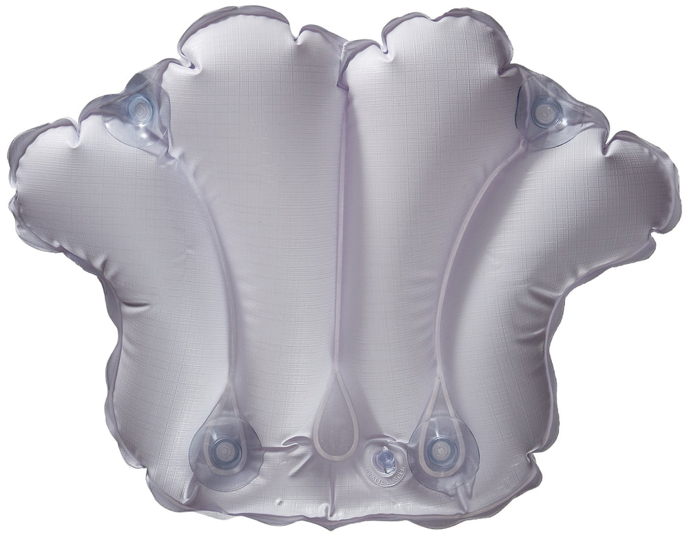Inflatable Bath Pillow - Terry Cloth