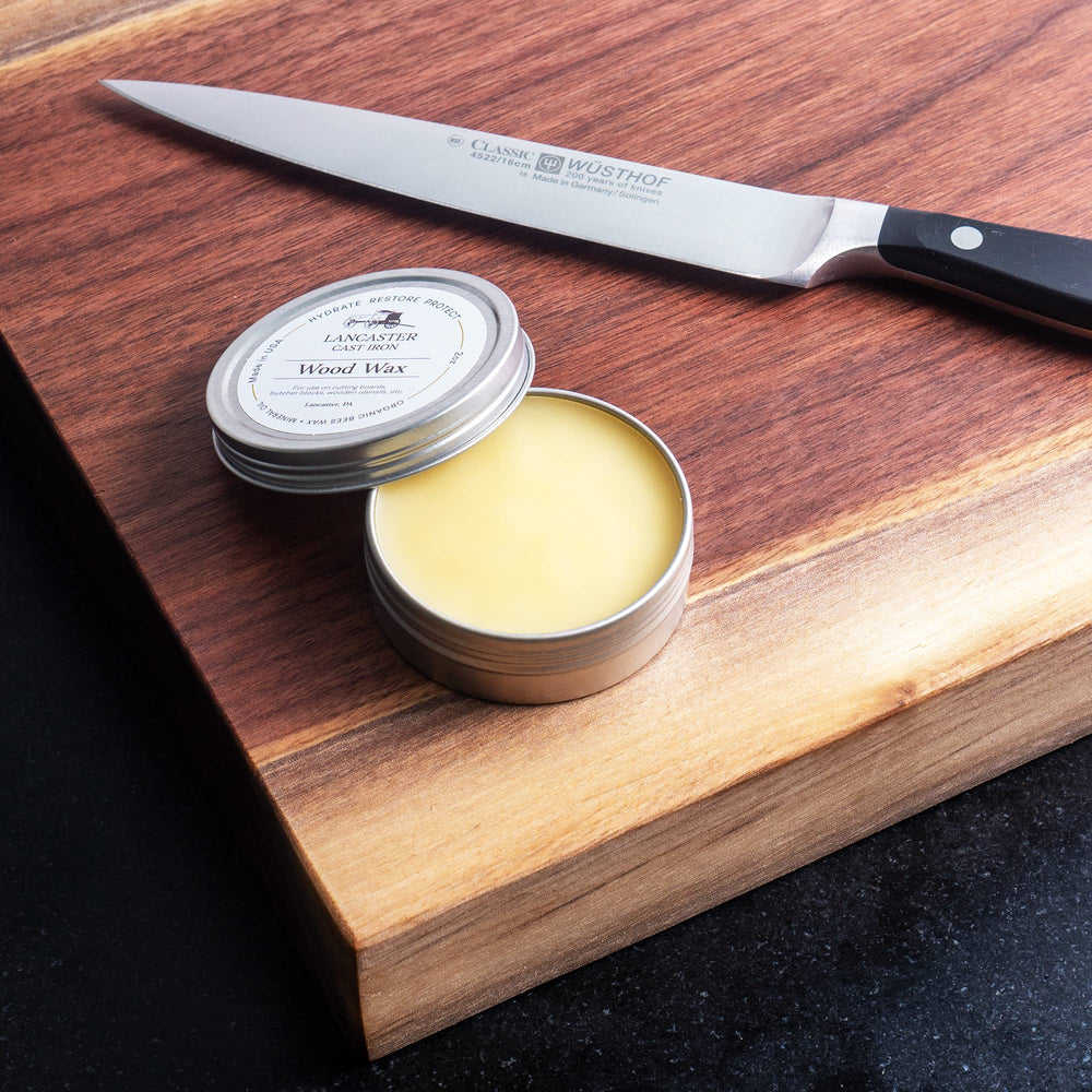 Wood Wax for Spoons, Cutting Boards, and Butcher Blocks