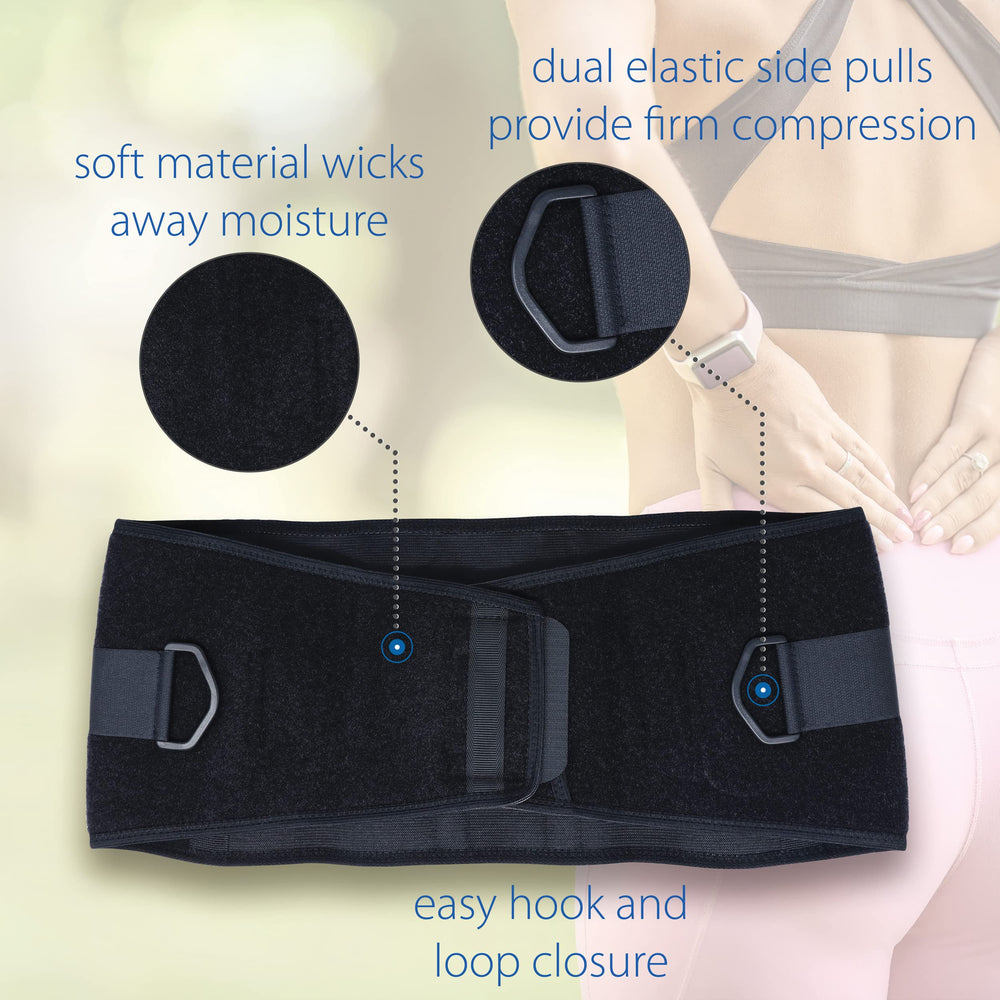 Regular (8) 32-43 Hips : Corfit 7500 Industrial Back Support Belt - Med/Lrg (Regular)