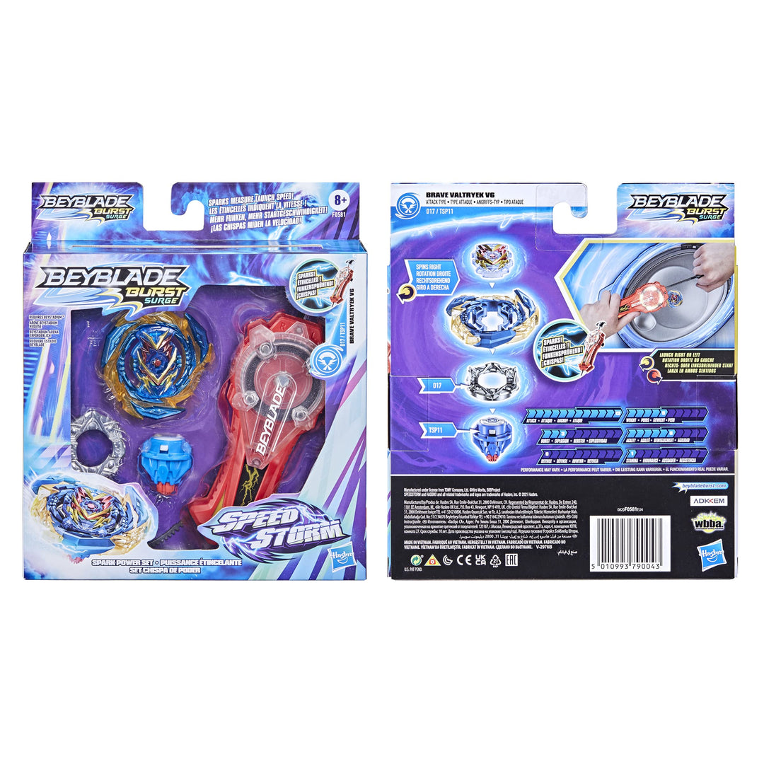 Beyblade Burst Surge Speedstorm Spark Power Set - Battl
