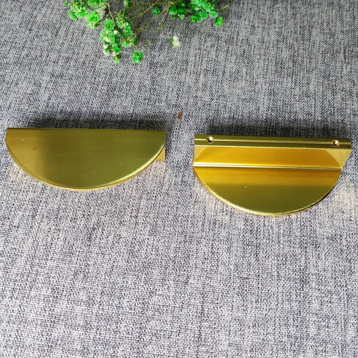 Susenya Cabinet Handles,1-Pack, Semi Circle Door Pulls 
