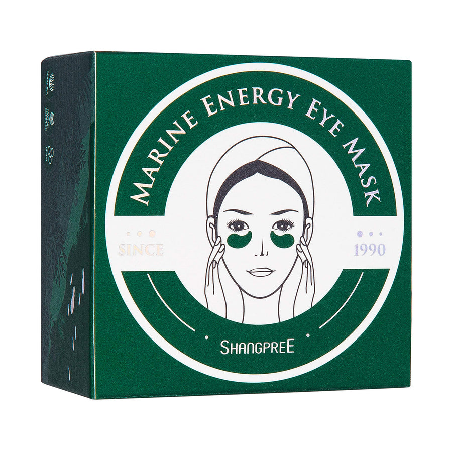 SHANGPREE Eye Mask (30 pair|60 masks), under eye patches, Premium Korean Skin Care (Marine Energy)