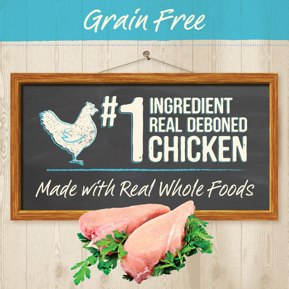 Purrfect Bistro Grain Free Natural Dry Cat Food For Adult Cats, Real Chicken And Sweet Potato Recipe - 12 lb. Bag