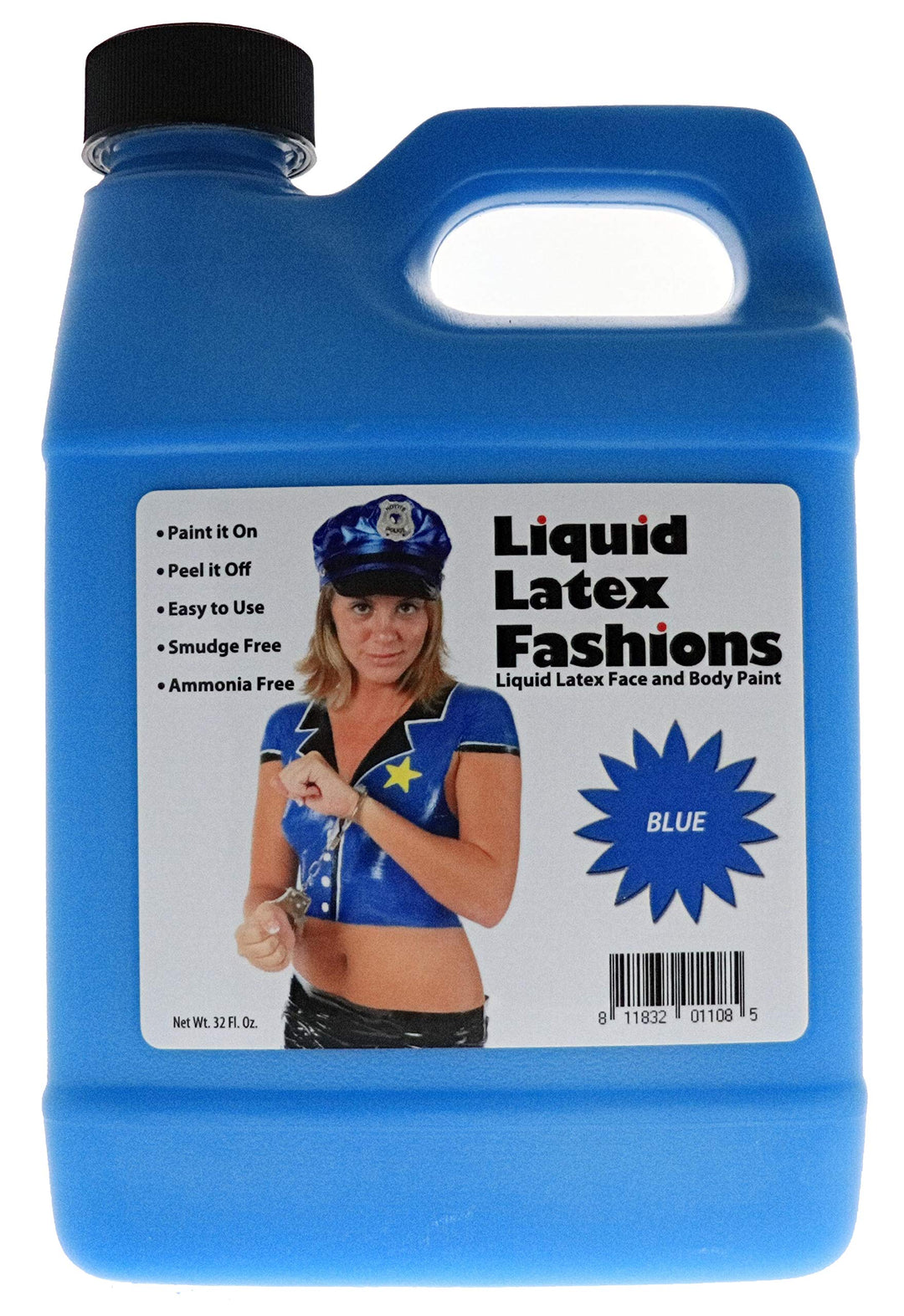 e : Ammonia Free Liquid Latex Body Paint - e 32 Oz