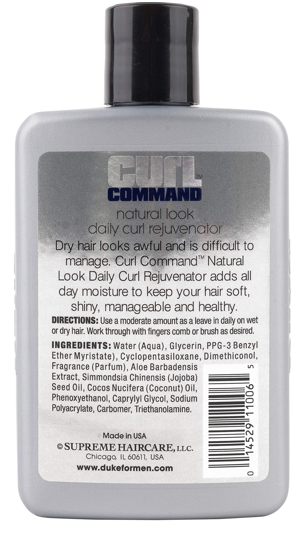 Curl Command Natural Look Daily Curl Rejuvenator, 7.4 Ounce