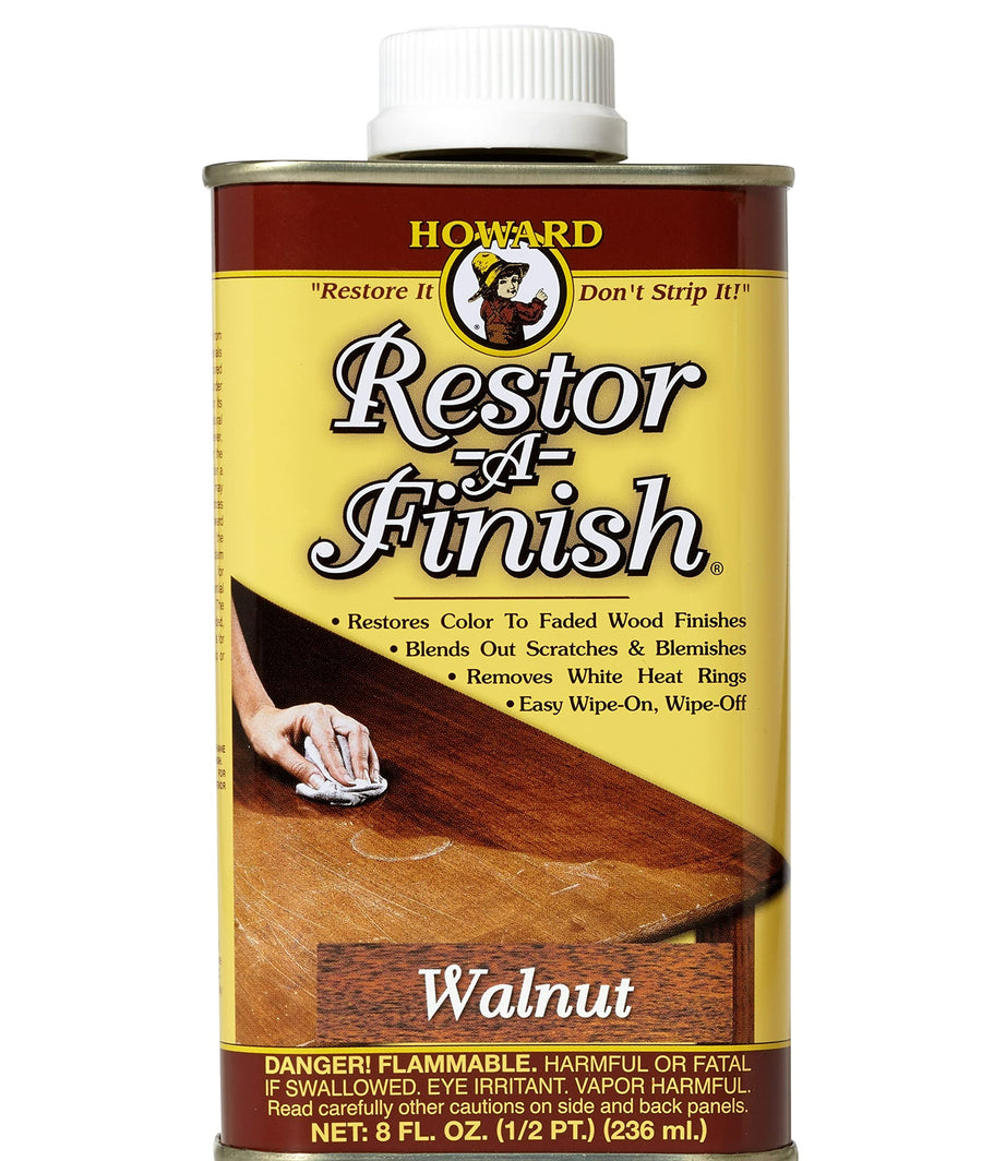 RF4008 Restor-A-Finish, 8 oz, Walnut, 8 Fluid Ounces