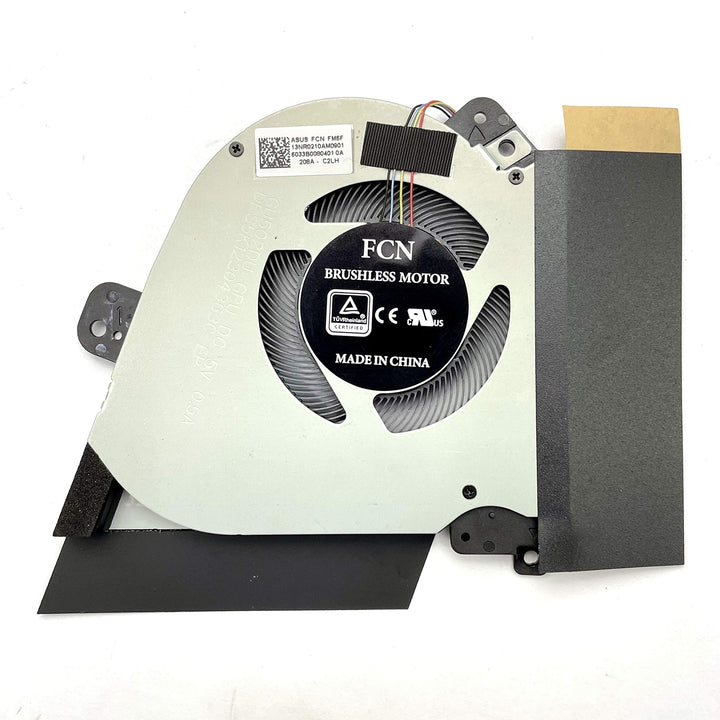New Genuine CPU+GPU Cooling Fan Replacement for Asus ROG Zephyrus G15 GA502 GA502II GA502IU GA502IV, GA502D GA502DU, P/N: 13NR0210AM901,13NR0210T01111, 5V Fan