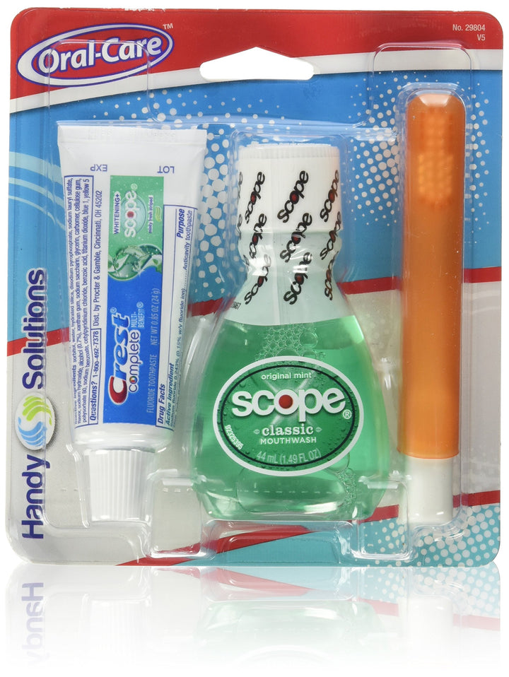 Handy Solutions Oral Care Travel Kit, Packages (Pack of