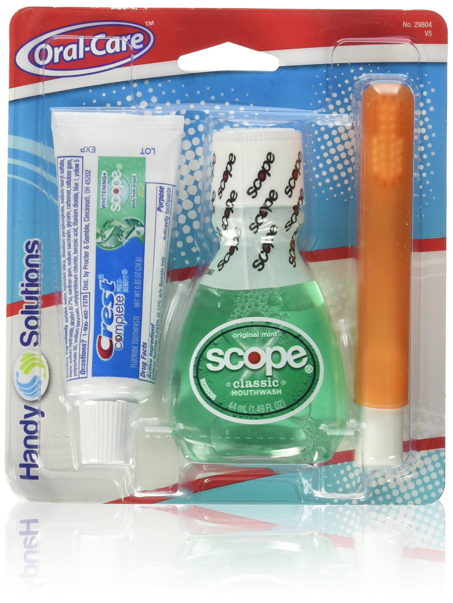 Handy Solutions Oral Care Travel Kit, Packages (Pack of