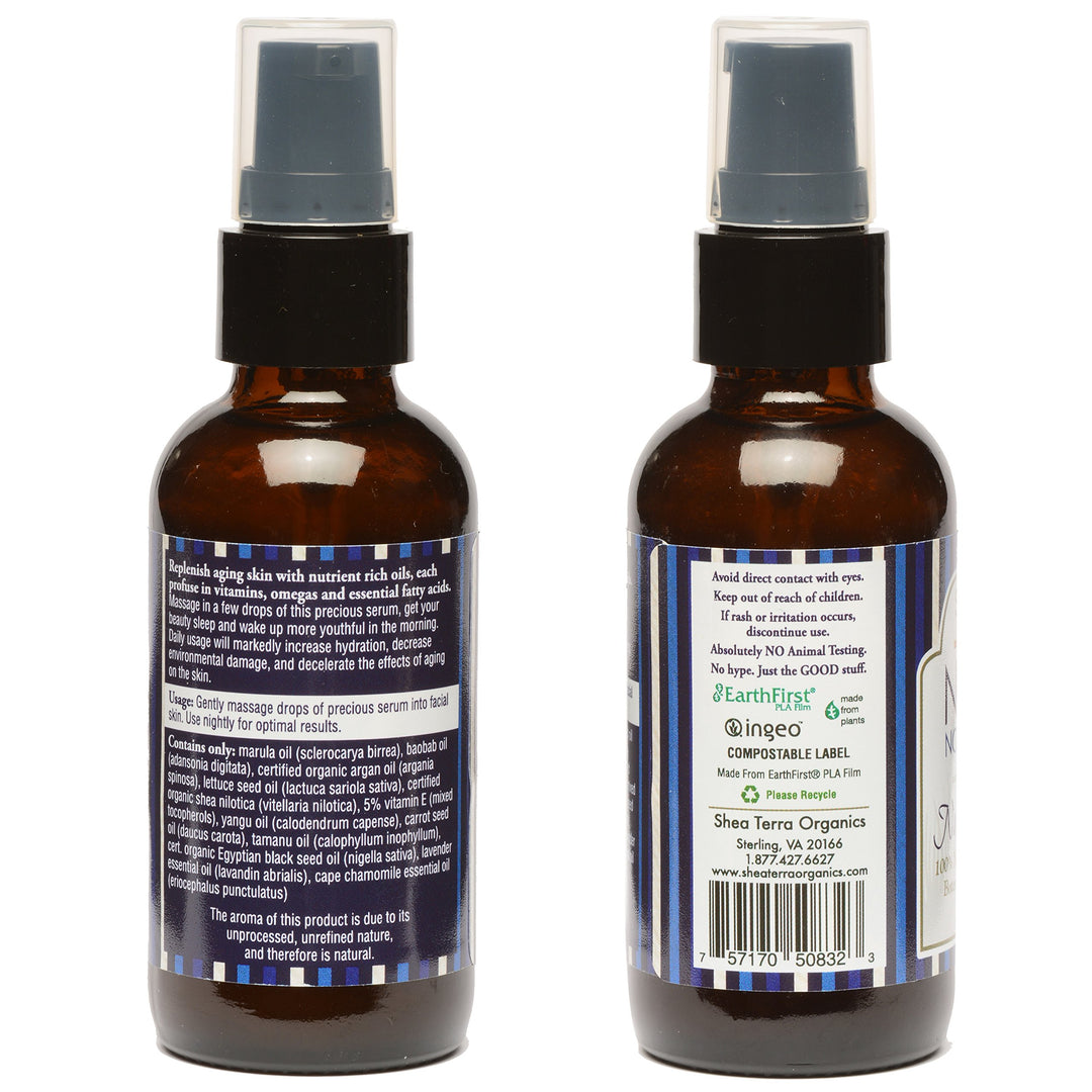 Night Nourishment Nutrient Facial Serum 1.69 Oz. Bottle