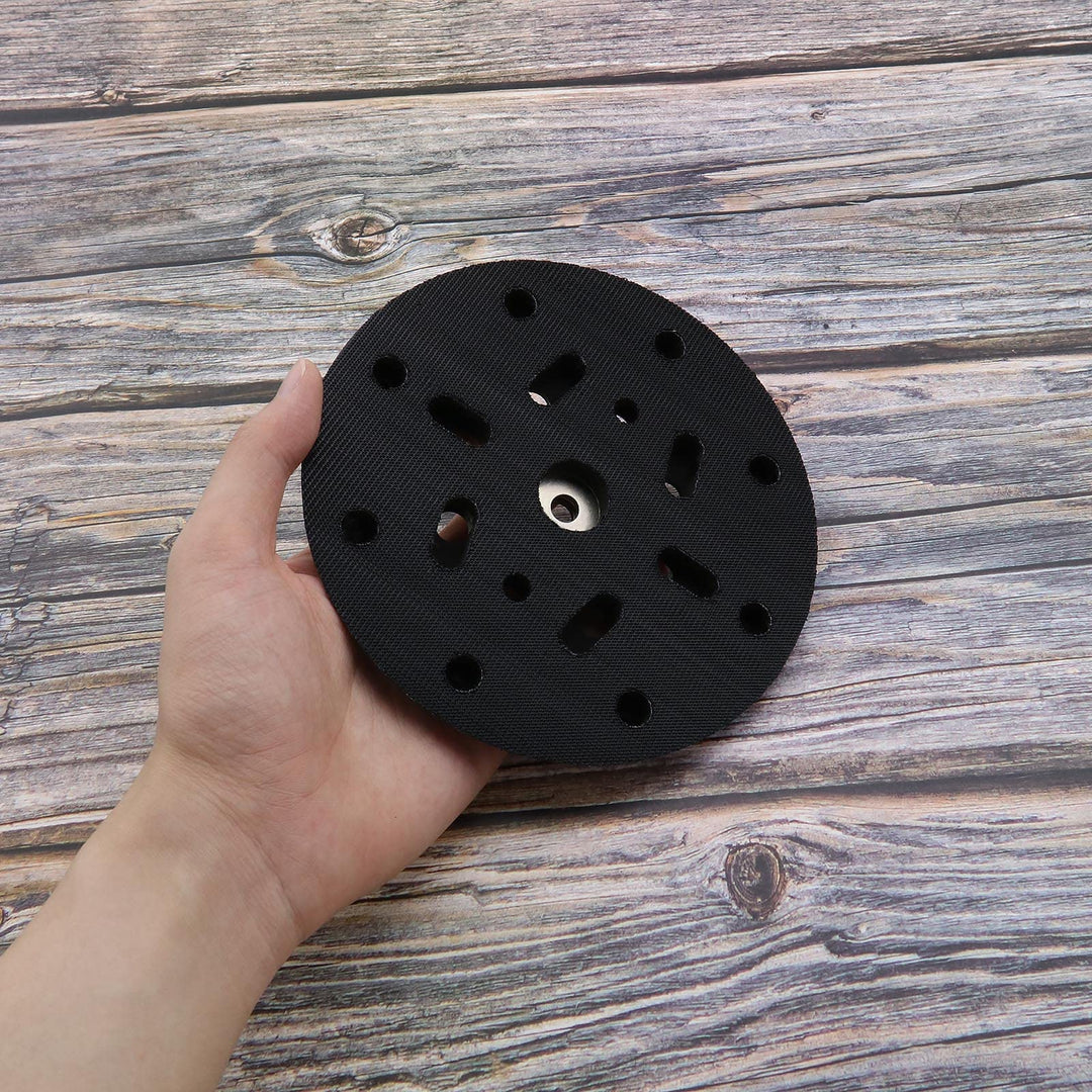 6 Inch 17 Holes Sanding Disc Pad Backing Sander Hook and Loop Sander Replacement Pad Compatible with BO6030 &amp; BO6040 Festool RO1 ES150 ET2