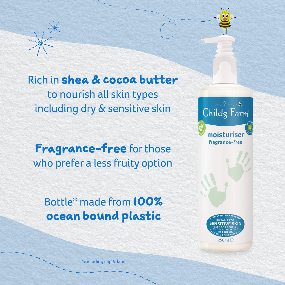 Moisturiser, Unfragranced, 250ml