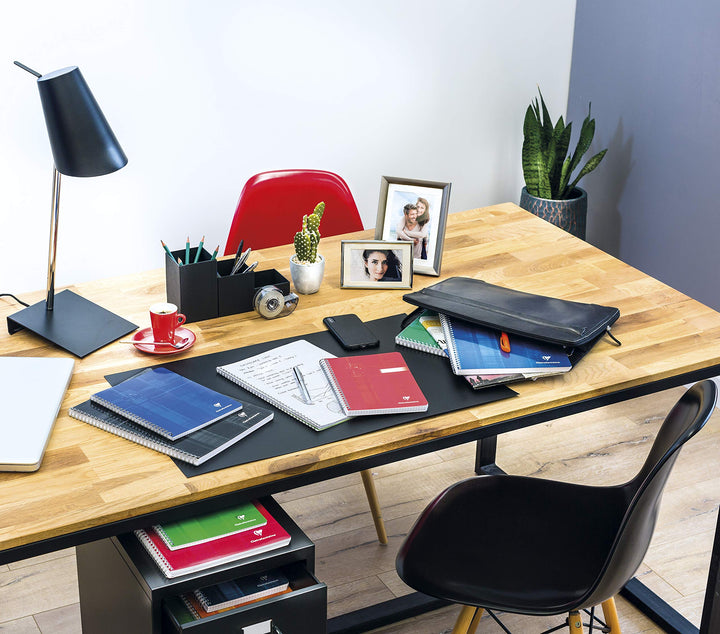Classic Wirebound Notebooks 8 1/4 in. x 11 3/4 in. ruled with margin 50 sheets colors may vary