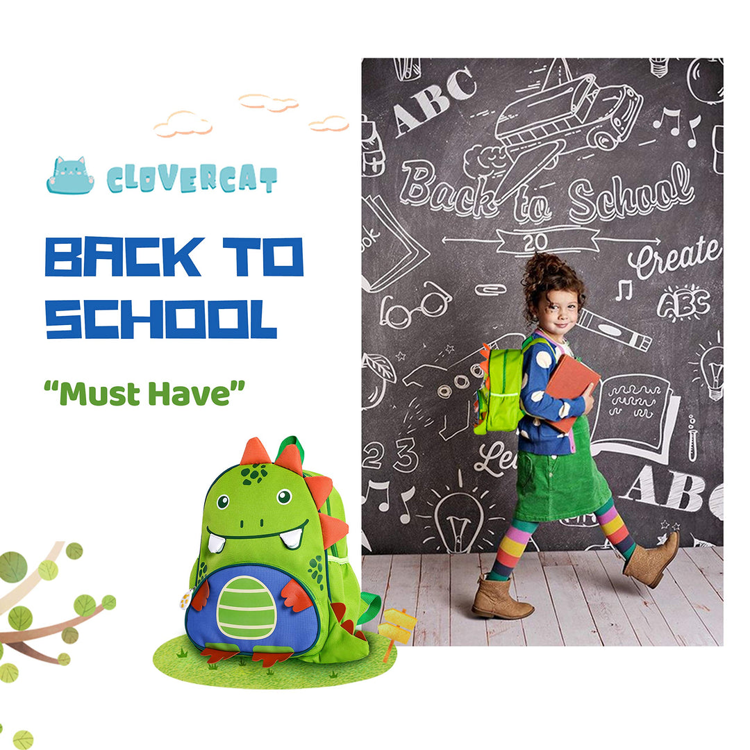 Dinosaur Backpack for Kids - Exercise Your Children&#39;s Imagination with our Creative Dinosaur Toddler Backpack, Bookbag or School bag for Girls &amp; Boys in Preschool, Kindergarten &amp; Elementary