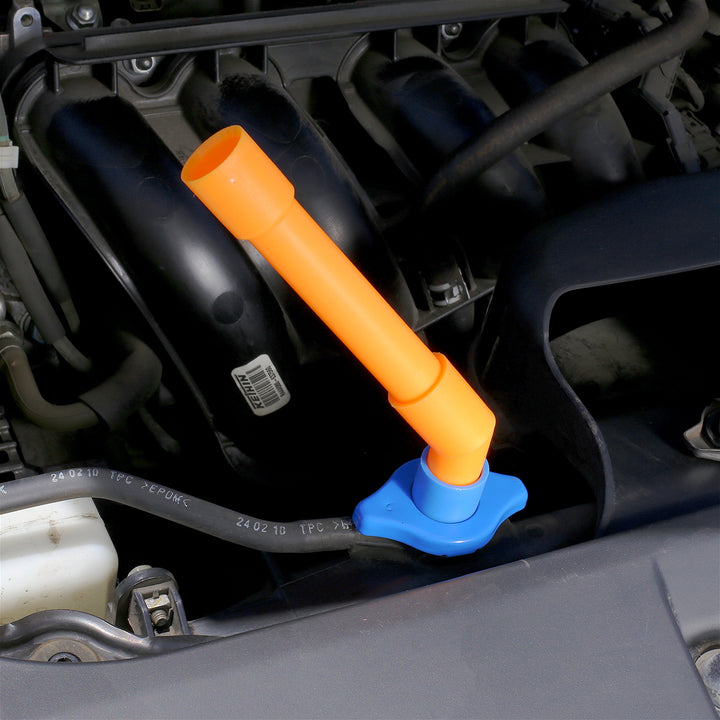 Spill Proof Radiator Coolant Filling Funnel Kit