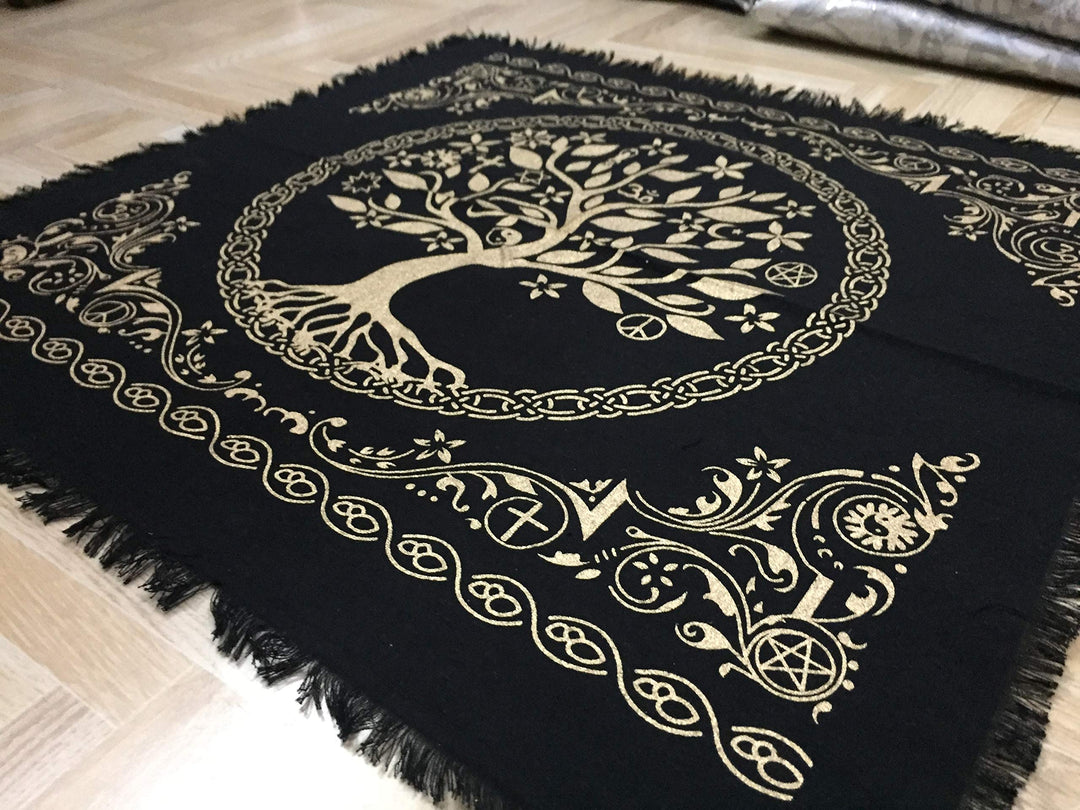 Indian Consigners Altar Cloth Alter Tarot Witchery Squa