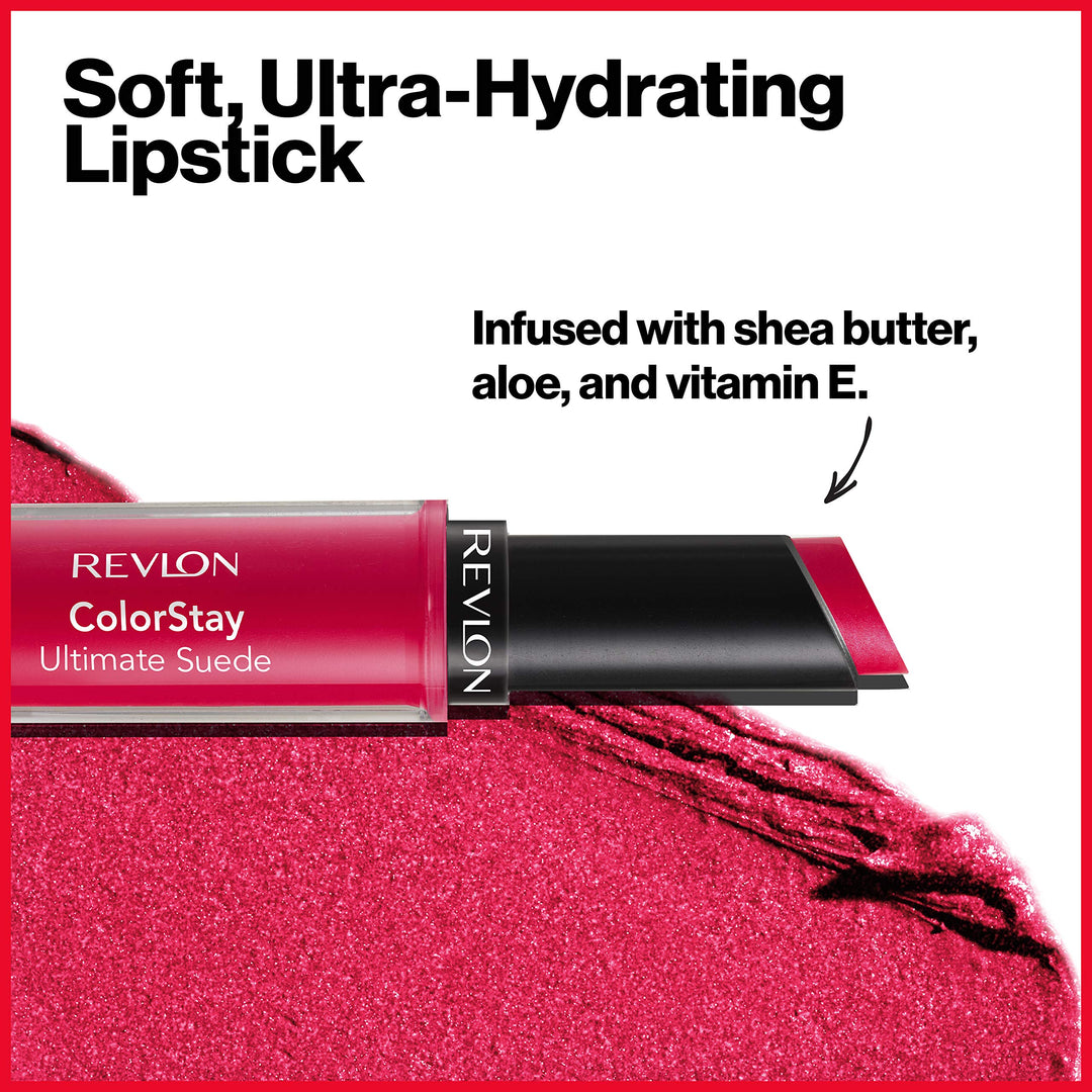 Revlon Colorstay Ultimate Suede Lipstick Velvet Finish, 2.55g - 070 Preview
