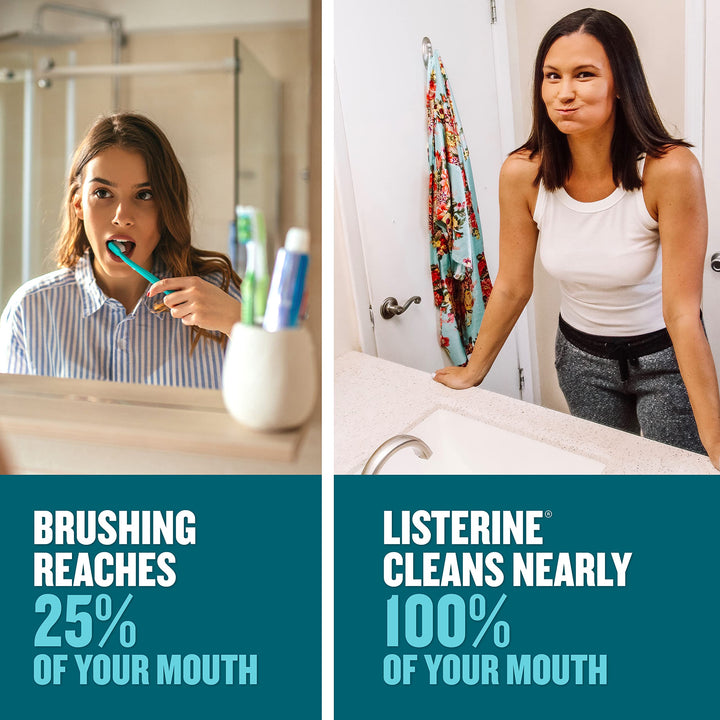 Listerine Ultraclean Cool Mint Antiseptic Mouthwash, Or