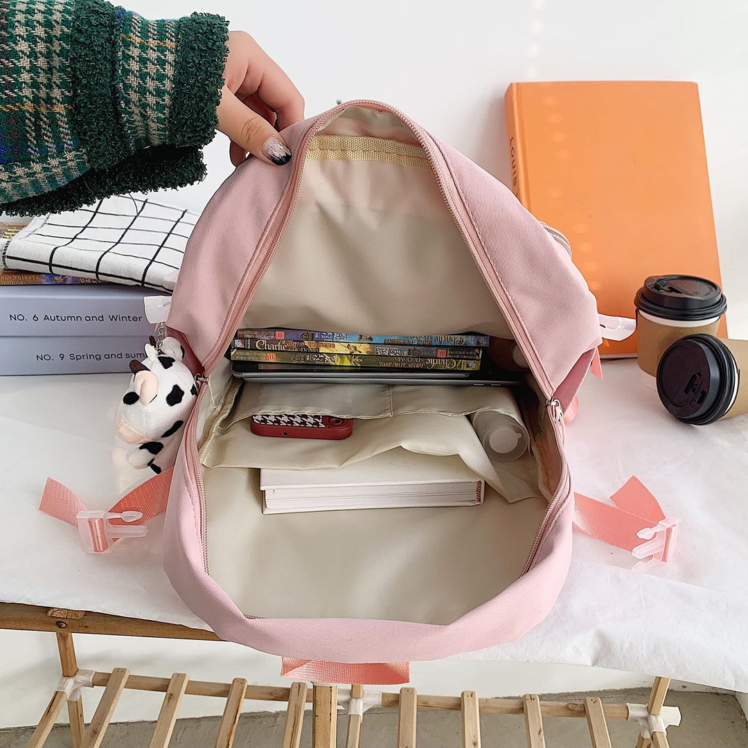 GGOOB Kawaii Backpack with Pins Kawaii School Backpack 